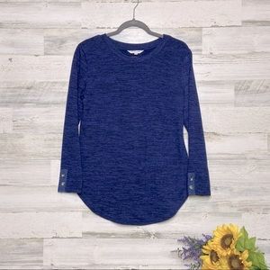 Amaryllis Navy Blue Tunic Sweater